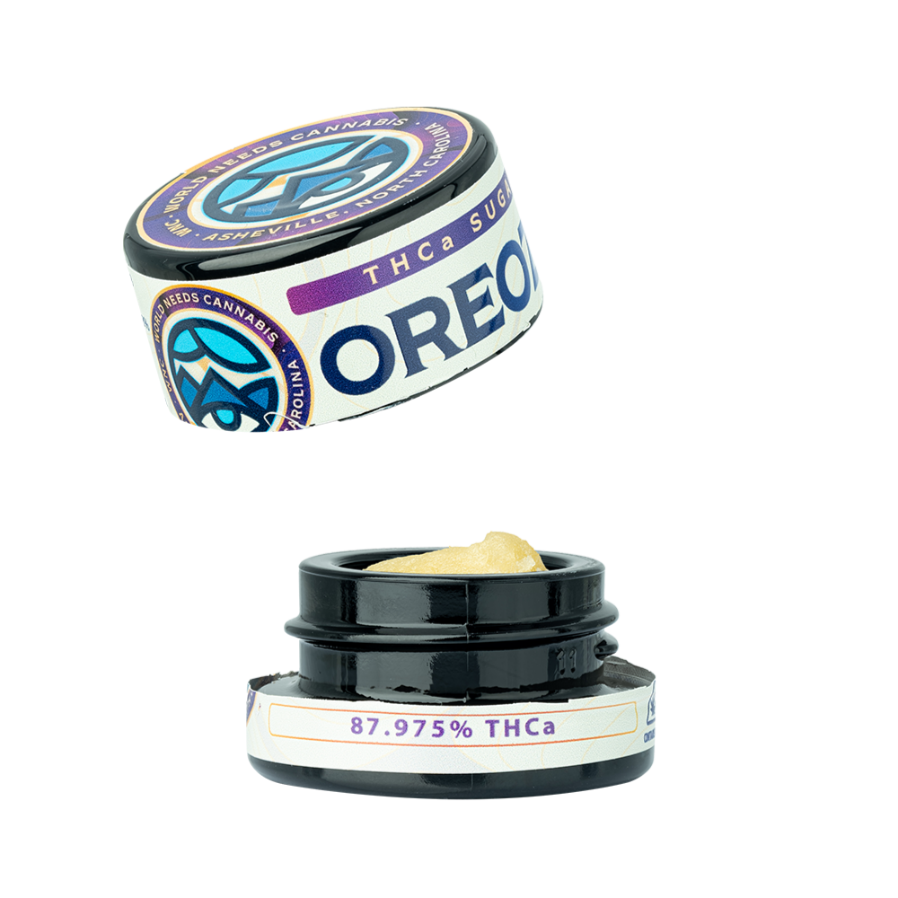 WNC THCA Sugar | Oreoz | 1 Gram Jar
