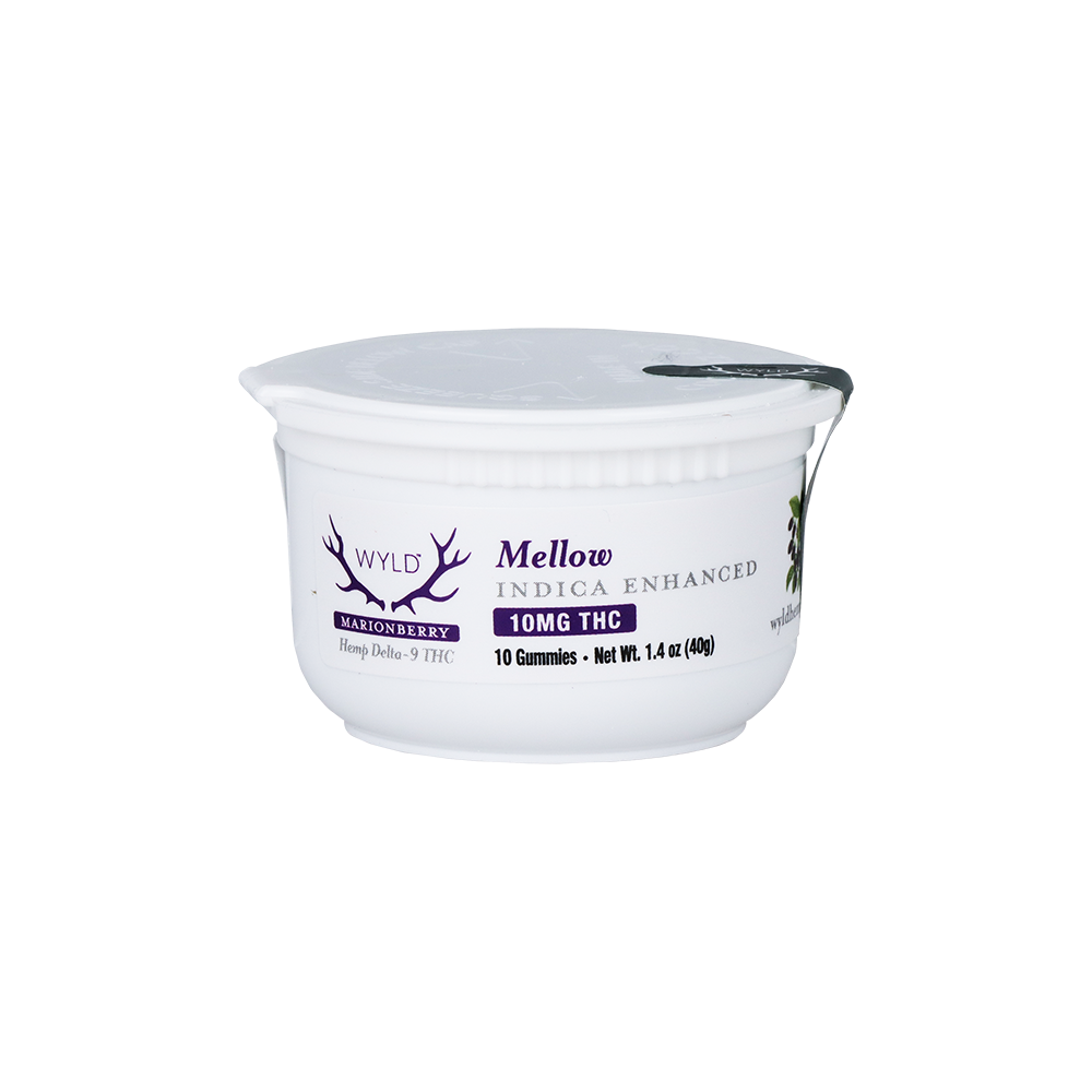 WYLD D9 Gummies | Marionberry | 10 Piece Jar