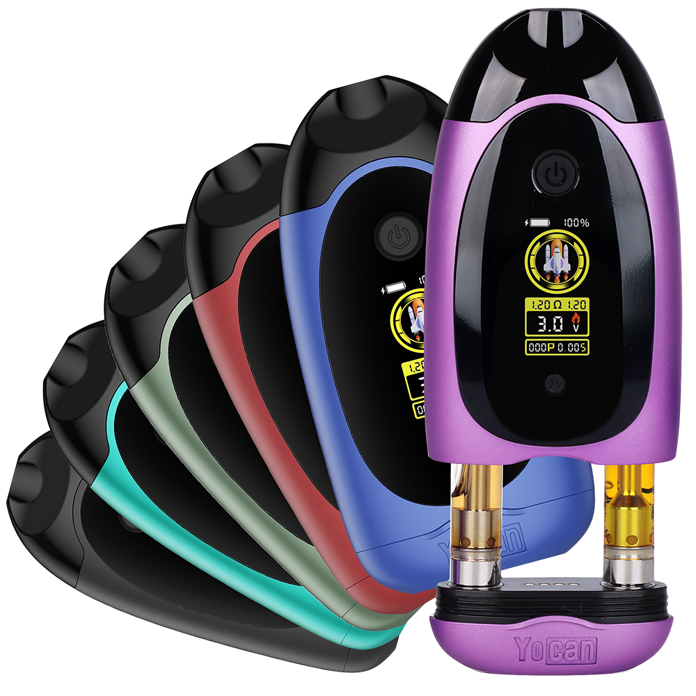 Yocan Dubb Dual Cartridge Battery | Portable 510 Vapes