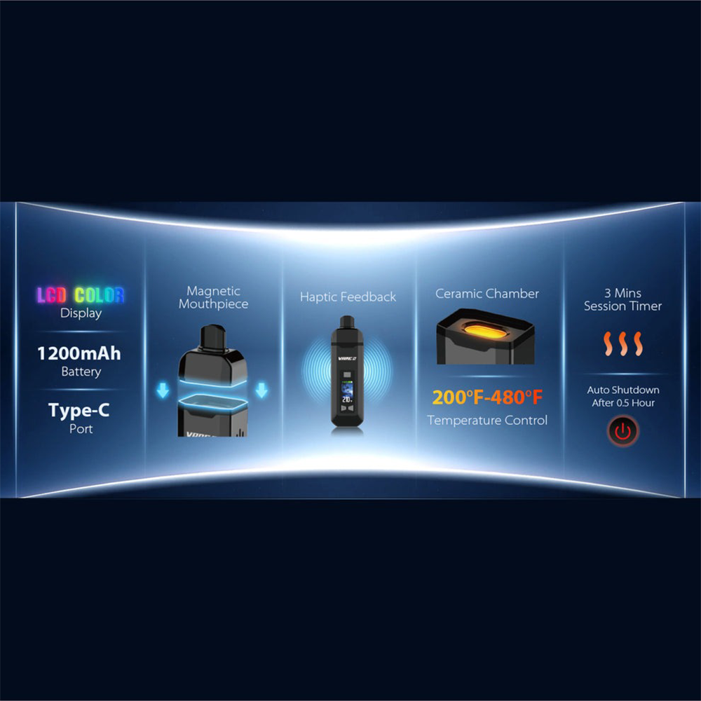 Yocan Vane 2 Dry Herb Vaporizer | Tech Specs