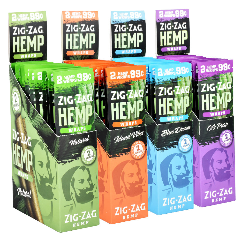Zig Zag Natural Wraps | Slow Burn & Easy Seal - Pulsar – Pulsar Shop
