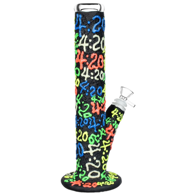 420 Everywhere Straight Tube Bong | Back View
