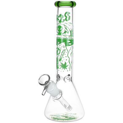 420 UFO Visitor Beaker Bong | Front View