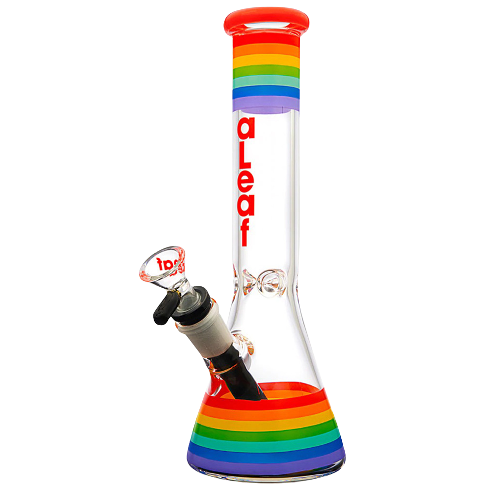 aLeaf Pride Beaker Bong