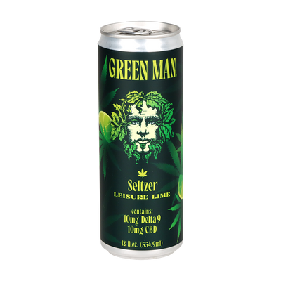 Asheville Dispensary x Green Man Brewery Seltzer | Leisure Lime | Individual Can