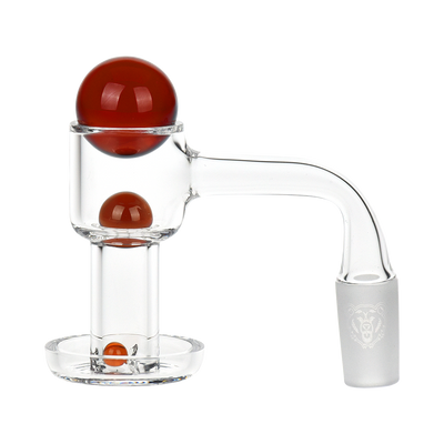 Bear Quartz V1 Slurper Banger & Marble Set | 14mm Male