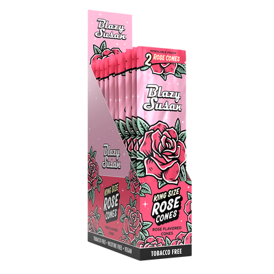 Blazy Susan Rose Pre-Rolled Cones | 10-Pack Box