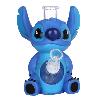 Blue Ohana Alien Bong | Front View