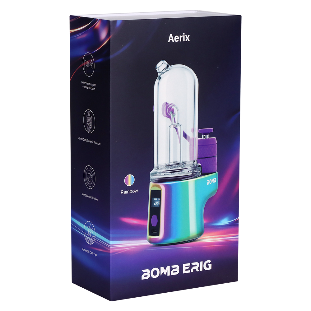 Bomb Aerix eRig | Rainbow | Packaging
