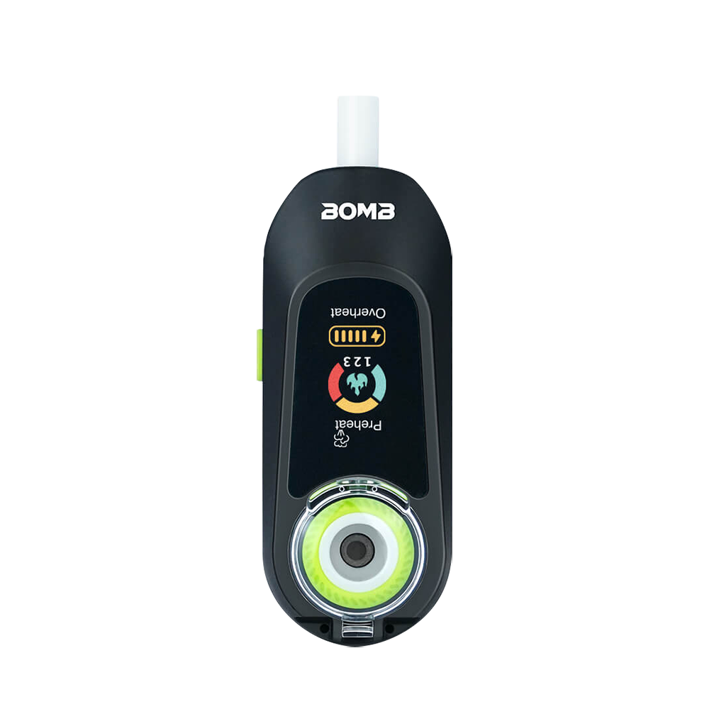 Bomb x VapX Magic Bean Concentrate Vaporizer | Front View