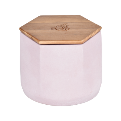 BRNT Designs Malua Ceramic Stash Jar | LE Berries & Cream | Closed View