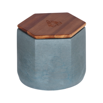 BRNT Designs Malua Ceramic Stash Jar | LE Boreal | Closed View
