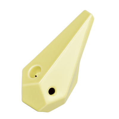 BRNT Designs Prism Ceramic Hand Pipe | Pastel Sun