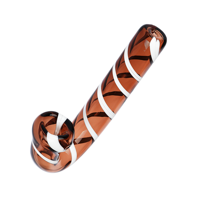 Candy Cane Hand Pipe | Top View