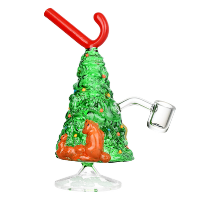 Candy Cane Tree Dab Rig | Front View
