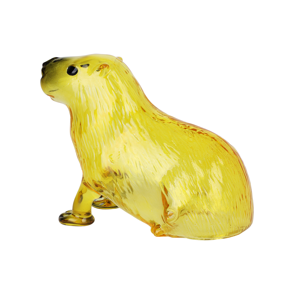 Capybara Hand Pipe | Back View
