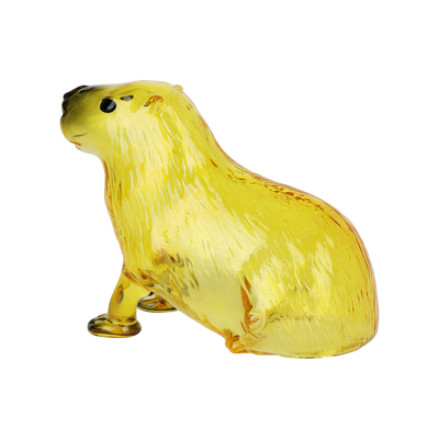 Capybara Hand Pipe | Back View