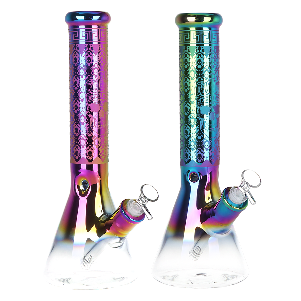 Chromatic Skull Fade Beaker Bong | Group