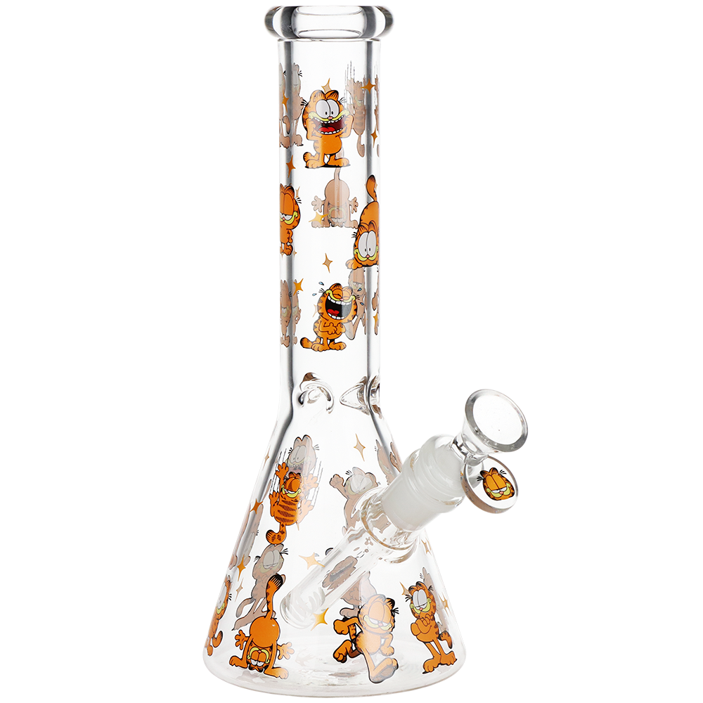 Cigarfield Cartoon Beaker Bong | Front View