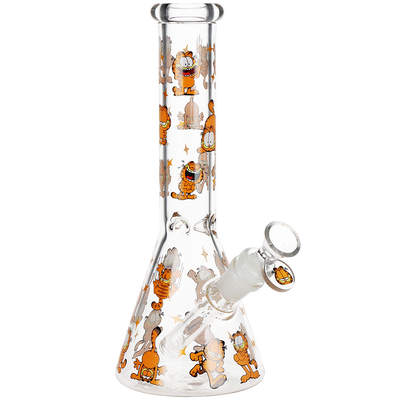 Cigarfield Cartoon Beaker Bong | Front View