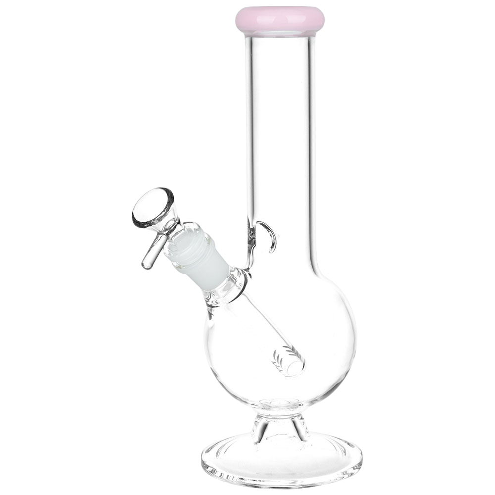 Classic Glass Bubble Base Bong | Medium Size | Front View