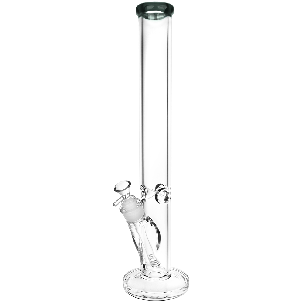 SeshGear Classic Glass Straight Tube Bong | Extra Large | Gray