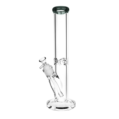 SeshGear Classic Glass Straight Tube Bong | Large | Gray