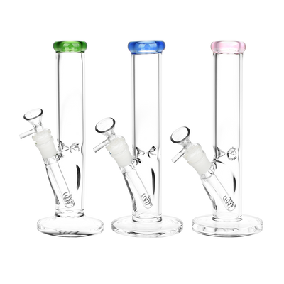 SeshGear Classic Glass Straight Tube Bong | Small | Group