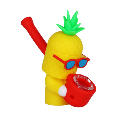 Cool Guy Pineapple Secret Stash Pipe | Front View