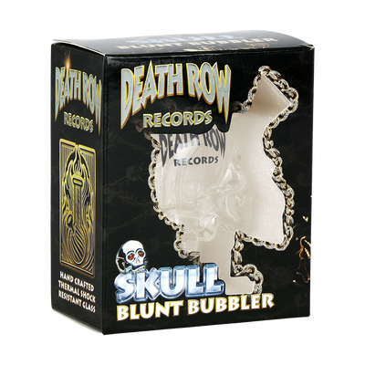 Death Row Records Skull Blunt Bubbler | Packaging