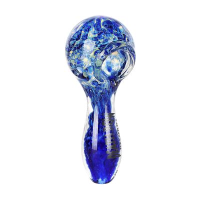 Death Row Records US Frit Spoon Pipe | Blue