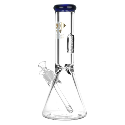 Diamond Glass American Made Beaker Bong | Back View