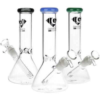 Diamond Glass Sugar Beaker Bong | Group