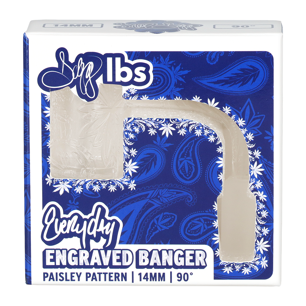 Dogg Lbs Everyday Engraved Paisley Banger | Packaging