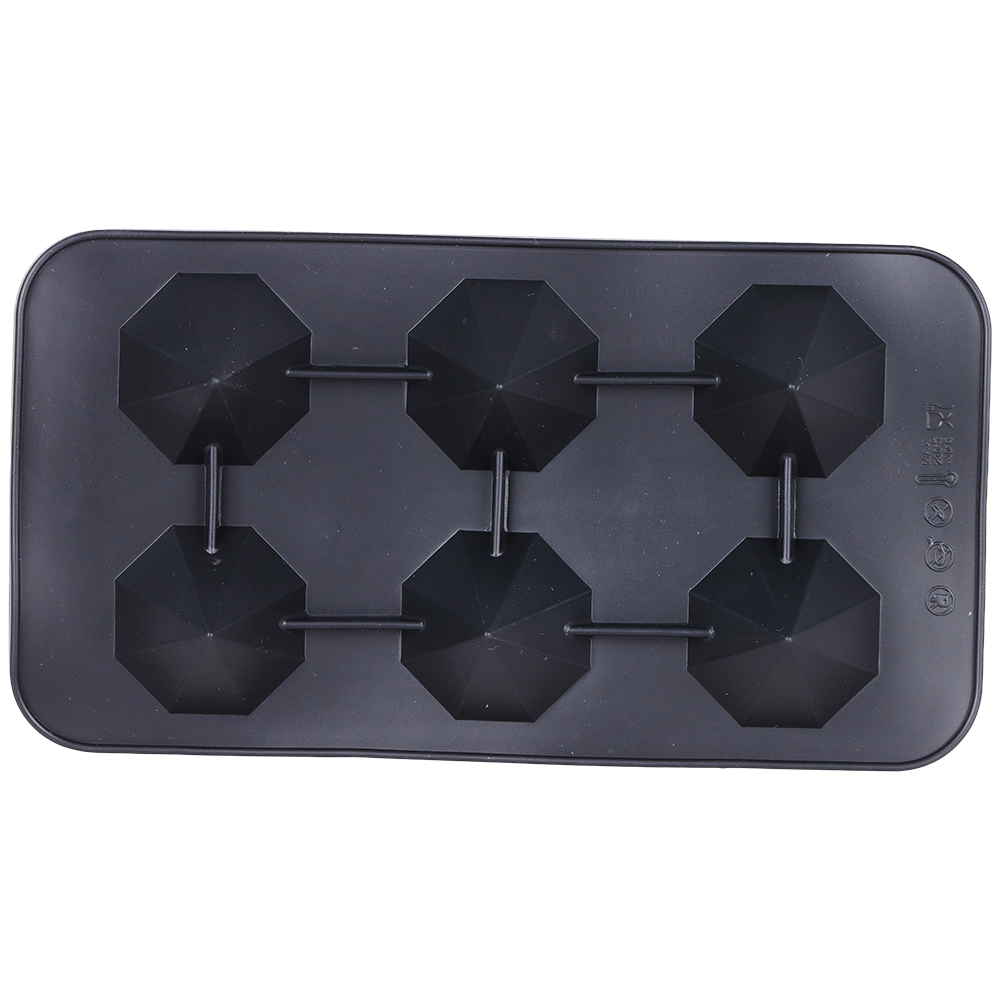 Dope Molds Silicone Edible Mold | Diamonds | Black