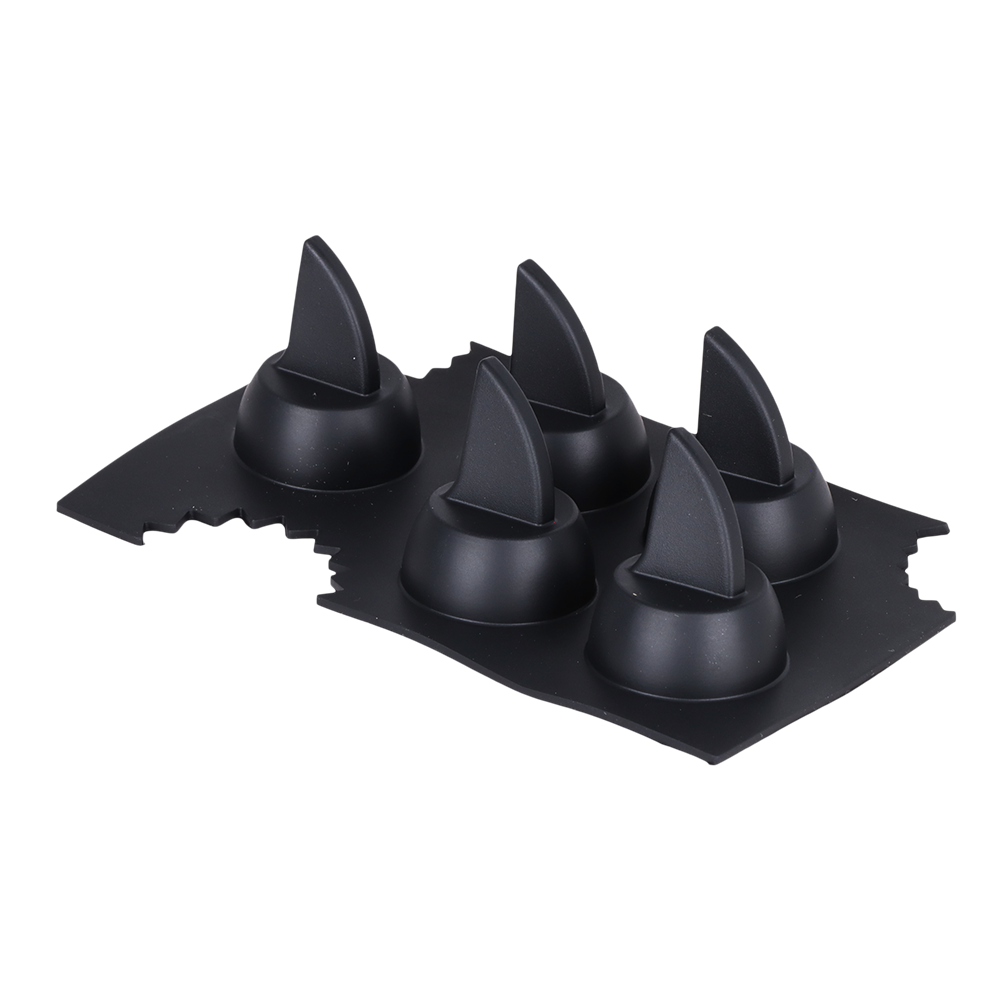 Dope Molds Silicone Edible Mold | Shark Fins | Black