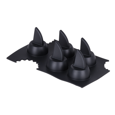 Dope Molds Silicone Edible Mold | Shark Fins | Black