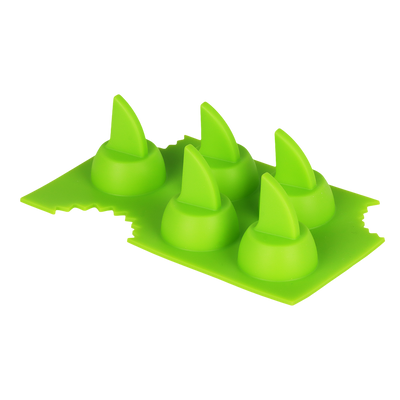 Dope Molds Silicone Edible Mold | Shark Fins | Green