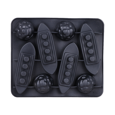 Dope Molds Silicone Edible Mold | Ships & Icebergs | Black