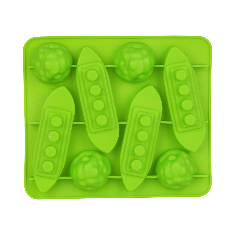 Dope Molds Silicone Edible Mold | Ships & Icebergs | Green