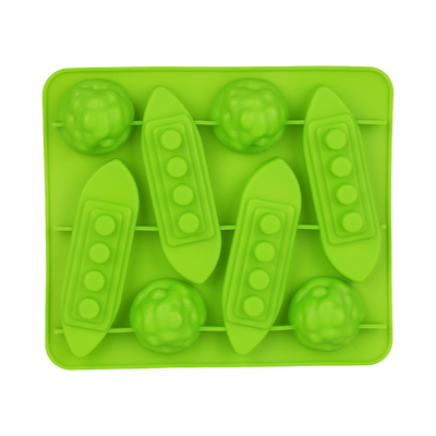 Dope Molds Silicone Edible Mold | Ships & Icebergs | Green