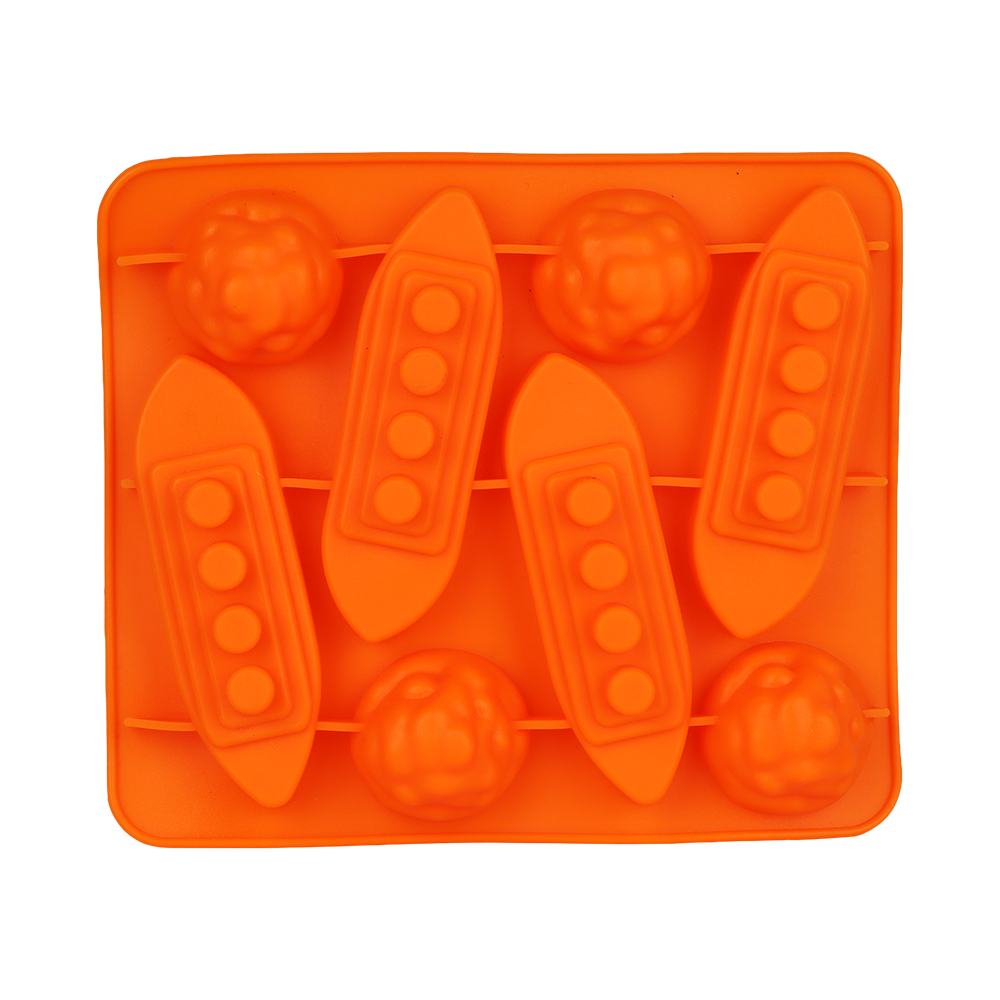 Dope Molds Silicone Edible Mold | Ships & Icebergs | Orange