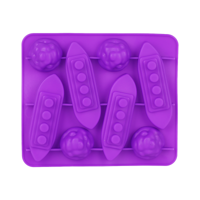 Dope Molds Silicone Edible Mold | Ships & Icebergs | Purple