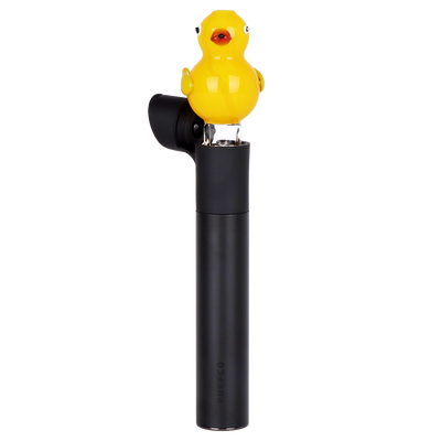 Ducky Mouthpiece Attachment for Puffco Pivot | View with Device