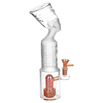 Egyptian Queen Frosted Bong | Back View