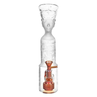 Egyptian Queen Frosted Bong | Front View
