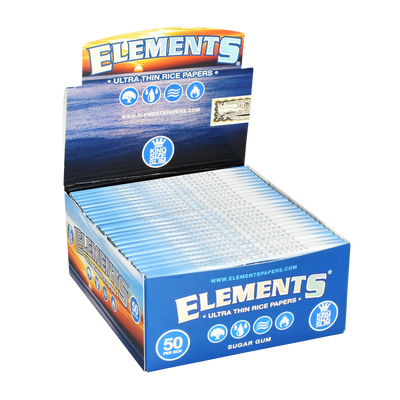 Elements Ultra Thin Rice Rolling Papers | King Size