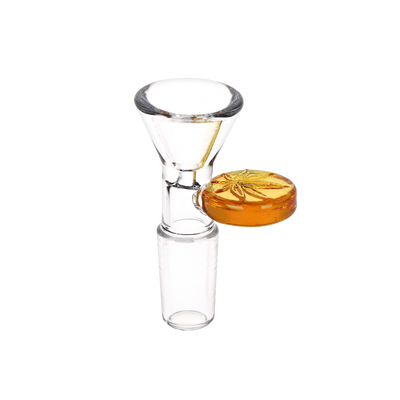 Embossed Leaf Herb Slide | Yellow