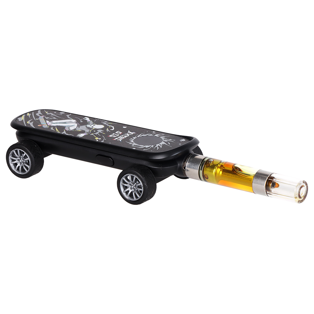 Extre Play Deck Skateboard 510 Battery | Cartridge Side View