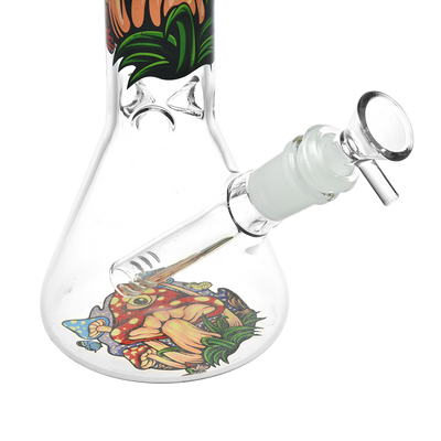 Eye Of The Shroom Beaker Bong | Base View